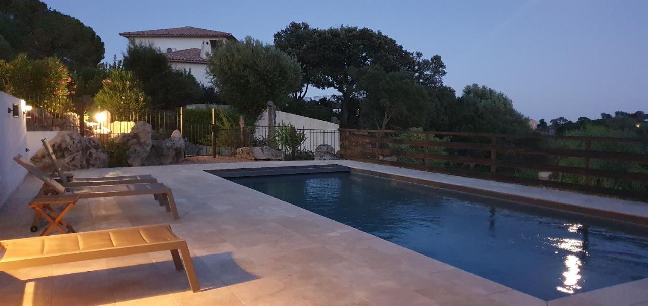 Tres Belle Residence Vue Mer Et Piscine Chauffee - Baccalocation Porto-Vecchio  Buitenkant foto
