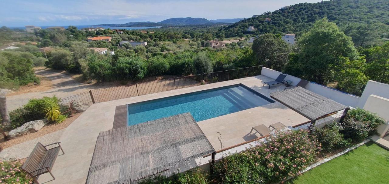 Tres Belle Residence Vue Mer Et Piscine Chauffee - Baccalocation Porto-Vecchio  Buitenkant foto